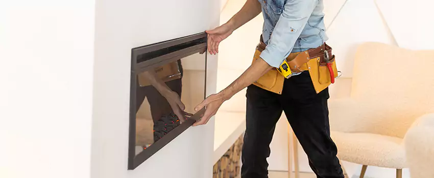 Metal Fireplace Installation in Shreveport, Louisiana