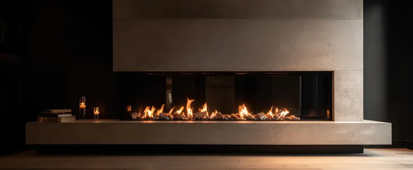 Gas Fireplace Ember Bed Design Services in Shreveport, Louisiana