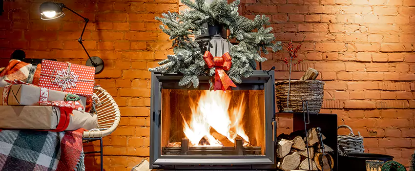 Travis Industries Linear Gas Fireplace Installation in Shreveport, Louisiana