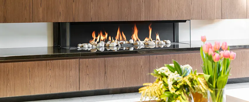 Double-height Fireplace Design Refurbishment in Shreveport, Louisiana