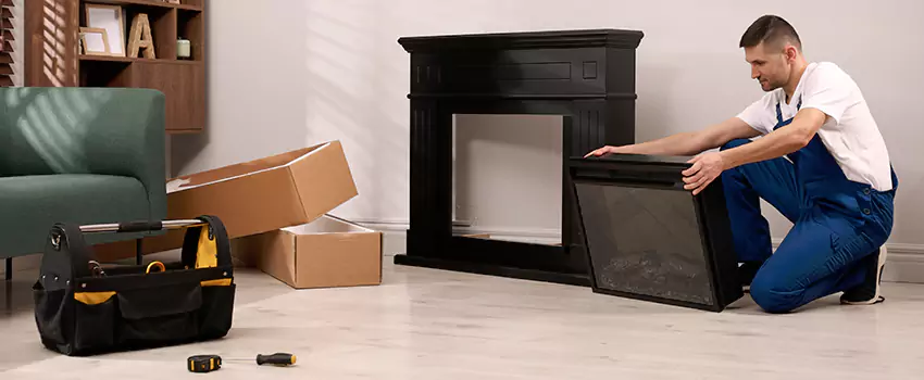Old Rusted Metal Fireplace Repair And Replacement in Shreveport, LA